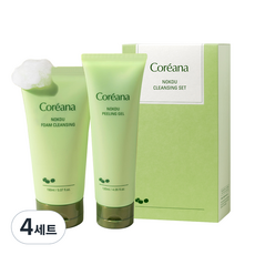 Koreana 綠豆潔面套組 2, 4組