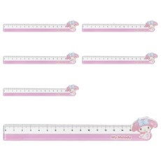 壓克力尺 15cm, 美樂蒂, 6個