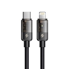 Mcdodo 麥多多 Ice Pro 自動斷電 Type-C to 8-pin PD 快速充電線, 1.8m, 1個