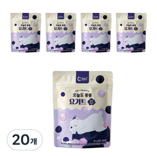 오늘도 동결건조 요거트 큐브, 20개, 18g, 블루베리