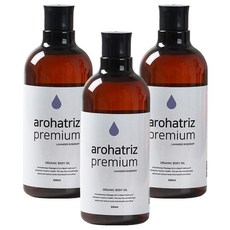 아로하트리즈 프리미엄 바디마사지오일 라벤더 로즈마리, 500ml, 3개