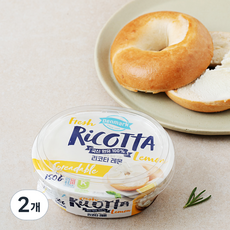 덴마크 리코타 치즈 레몬, 150g, 1개입, 2개