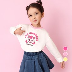 PremierFam 女童 奇妙萌可 九分長袖T恤