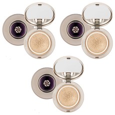 THE FACE SHOP 菲詩小舖 蘂花譚煥生保潤BB氣墊粉餅 20g+補充蕊 20g, 21 Light Beige, 3組