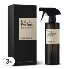 COCODOR 珂珂朵爾 織物香氛 纖維除臭劑 嬰兒爽身粉, 3瓶, 寶寶爽身粉香, 500ml