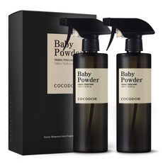 COCODOR 珂珂朵爾 織物香氛 纖維除臭劑 嬰兒爽身粉, 2瓶, 寶寶爽身粉香, 500ml
