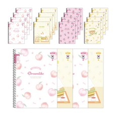 PENPIA 1000小學春季筆記3-6女生提醒, 隨機發貨, 20個