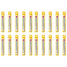 deLi 得力 30度 補充美工刀片 小 E2015 10入, 20個