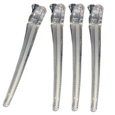 無痕髮夾 4入, 1組, Ice