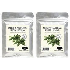 모미스 네츄럴 인디아 헤나 100g, 케미컬블랙, 2개
