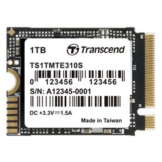 Transcend 創見 PCIe Gen4x4 SSD固態硬碟 M 2 2230, 1TB, TS1TMTE310S