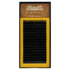 ELASIA 絲綢C型捲翹睫毛, 0.10/9mm, 1個