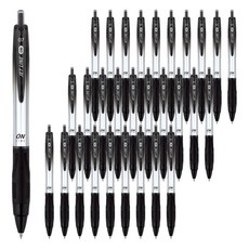 JAVAPEN Jetline On 原子筆 0.7mm, 黑色, 48個