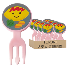 TORUNE 平底鍋料理水果叉 8支, 1組