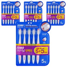 2080 經典彈力刷毛牙刷, 10支, 4組