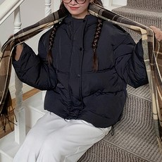 여성용 메이드제이 르마르 후드 웰론 패딩