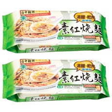 承昌食品 素紅燒全麥快煮拉麵 未漂白小麥麵粉 素食體質適用, 400g, 2包