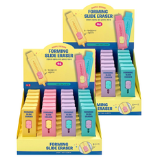 iiGEN 24 件成型滑動橡皮套裝, 混色, 2套