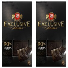 TAITAU 獨家90%黑巧克力, 2個, 100g