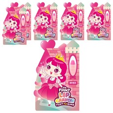 i'm pinky 兒童唇膏筆, 02 Cutie Pink, 2.5克, 6支