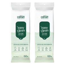 코멧 이지클린 정전기 청소포, 2개