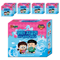 흔한남매 워터 지글리 DIY 슬라임 만들기, 6개, 투명색