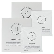 Bonanza 低咖啡因濾掛式咖啡, 12g, 5包, 2盒