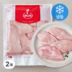 마니커 닭가슴살 (냉동), 2개, 1kg