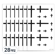 PartyBok.com 紋身貼紙, KT-110, 28個
