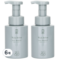 쿨풋 풋샴푸, 300ml, 6개, 1개입