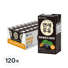 연세두유 맥주효모 앤 어성초, 190ml, 120개