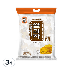 미왕 눈꽃허니 쌀과자, 920g, 3개