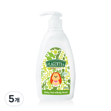 plagentra Baby Plus洗髮沐浴露, 400ml, 5個