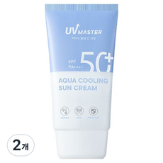 토니모리 유브이 마스터 아쿠아 쿨링 선크림 SPF50+ PA++++, 2개, 50ml