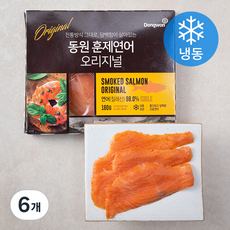 동원 훈제연어 오리지널 (냉동), 180g, 6개