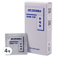 레드컨테이너 무꼭지 초박형 리얼 무진공 초밀착 콘돔, 4개, 12개입