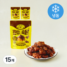 쿠즈락 한입 쏙닭 데리야끼 (냉동), 180g, 15개