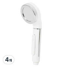 코시나 수압상승 원터치 절수샤워기, 4개
