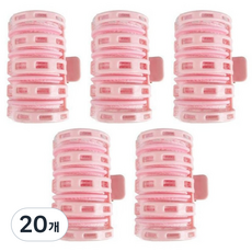 DeepTalk 自助造型瀏海豐盈髮捲夾 DT0988, 20個, 粉紅色