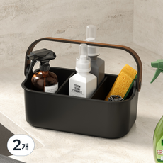 움브라 BELLWOOD 칸막이정리함 스몰, 블랙, 2개