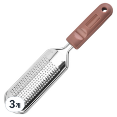 마켓링 다양 발각질제거기 타입1 브라운, 200g, 3개, 1개입