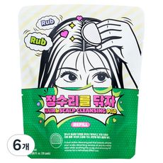 동국제약 정수리를 닦자 패드 리필 30p, 6개, 180ml
