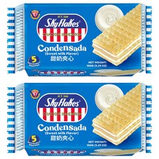 SkyFlakes 空中霸王甜奶夾心餅乾, 150g, 2袋
