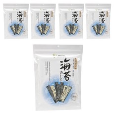 榖粒珍 海苔原味杏仁片, 40g, 5包
