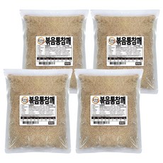 BokineMeokgeori 炒熟全芝麻, 500g, 4個