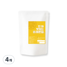 인조이굿즈 새콤달콤 레몬칩, 40g, 4개