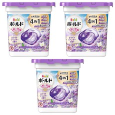 Bold 日本原裝進口 雙色4D洗衣球 薰衣草香 紫色, 11顆, 3盒