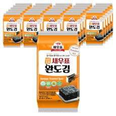 새우표 완도 프리미엄 도시락김, 4g, 72개
