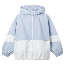 SPAO 兒童款抗UV拼色防風外套