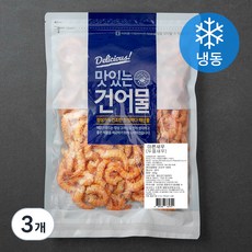 해맑은푸드 맛있는 건어물 두절새우 (냉동), 300g, 1개입, 3개